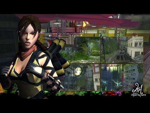 01 - TRLE - HyperSquare - Title Screen