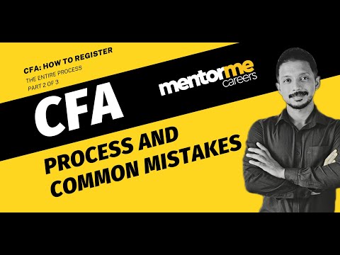 CFA: HOW TO REGISTER | Step by Step Process 2021| by Allen Aravindan,CFA