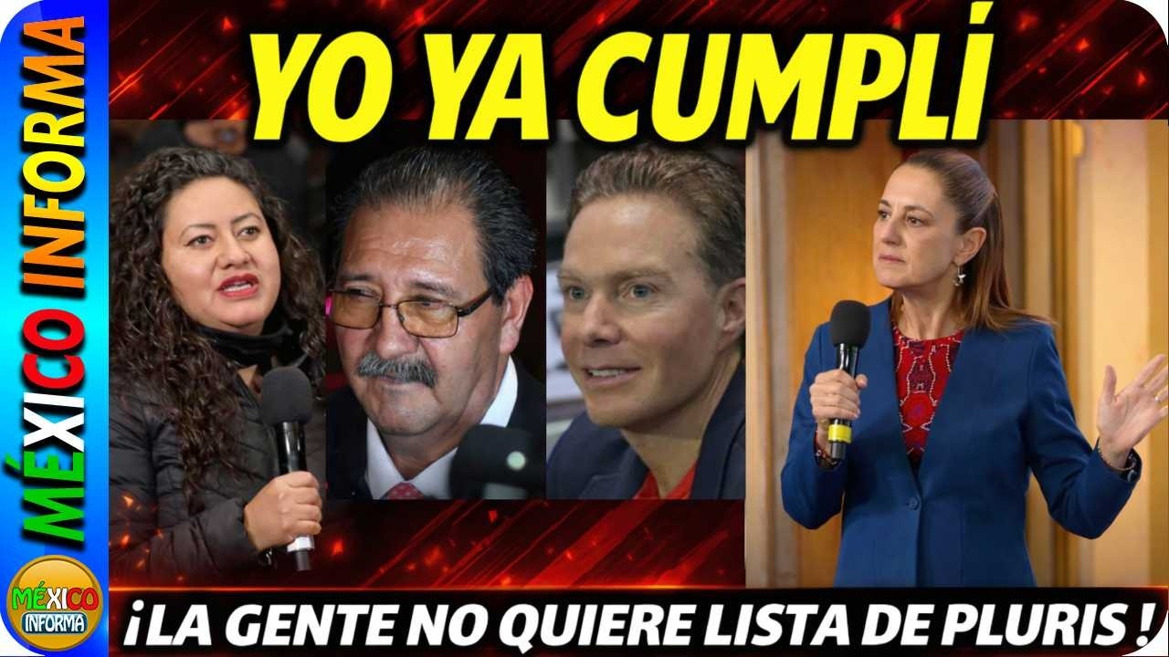 YO YA CUMPLÍ. ALIDADOS Y OPOSICIÓN EN EL OJO DEL HURACÁN. LA PRESIDENTA DICE QUE SI HAY PLAN B.