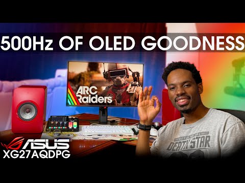 ASUS XG27AQDPG 500Hz Review | The Most Beautiful Competitive Gaming Monitor You Have Ever Seen