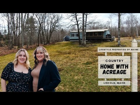 3-Bedroom Home on 16+ Acres | Maine Real Estate