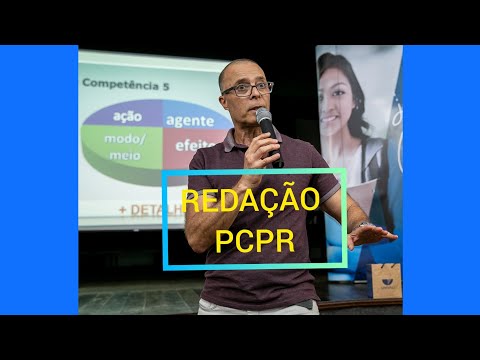 REDAÇÃO  PCPR - como conquistar uma nota boa