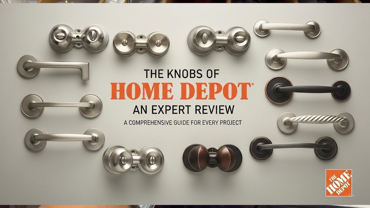 Home Depot Cabinet Knobs & Handles 🔑 | Best Knobs for Kitchen, Bathroom & Furniture (Full Guide)
