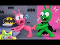 Pea Pea And His Friend Inside Black Vs Pink Challenge Room Pea Pea Friends