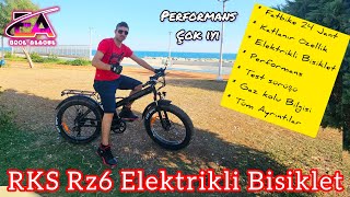 Rks Rz6 Elektrikli Bisiklet Performans, Tanıtım,Tüm Ayrıntılar. 24 Jant Katlanır
