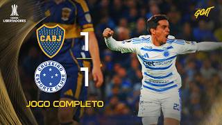 BOCA JUNIORS X CRUZEIRO | JOGO COMPLETO | CONMEBOL LIBERTADORES