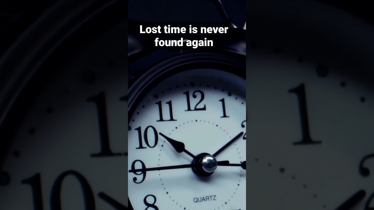 Watch video lost time is never found again #wordsofwisdom #relaxingsounds #inspirationalquote #motivationalquote Now lost time is never found again #wordsofwisdom #relaxingsounds #inspirationalquote #motivationalquote