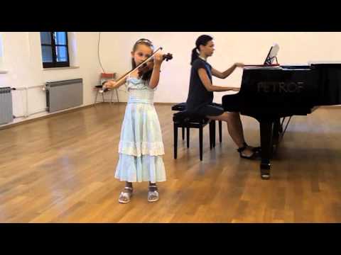 Concertino facile, Stanislav Mach, EVA RADIĆ (6g), violina