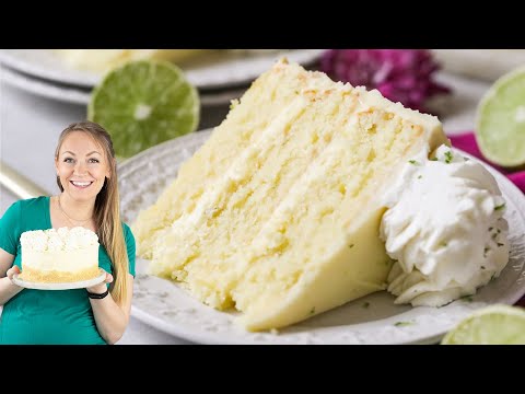 A Cake Inspired by Key Lime Pie