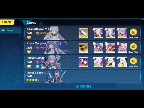 HI3 SEA - Nirvana Elysia (Ice Buff) D442 - 687 pts -  SW(S0) AE (SS) HB