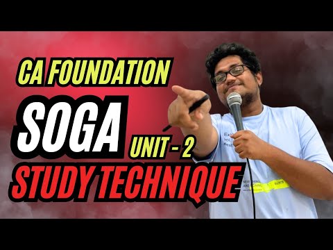 SALE OF GOODS ACT | STUDY TECHNIQUE | UNIT 2 | CA FOUNDATION TAMIL