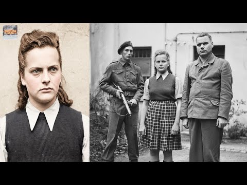 Execution of the “Hyena of Auschwitz” - Most Brutal Nazi Camp Guard: Irma Grese