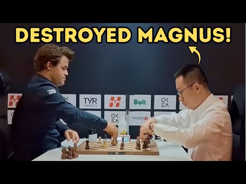 When Wei Yi Brutally Crushed Magnus Carlsen