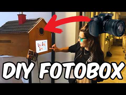 Fotobox selbst gebaut - für unsere Hochzeit