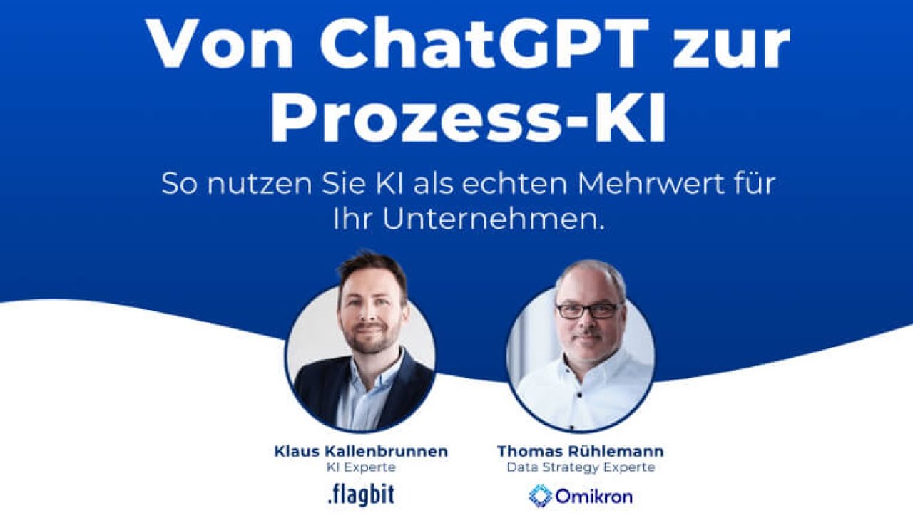 Enabler-Webinar: KI gewinnbringend im Unternehmen nutzen
