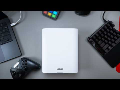ASUS ZenWiFi BQ16 Pro Quad-Band WiFi 7 Mesh Router (2 Pack), up to 8000 sqft, 2X 10G Ports Each, Smart Home Master with Multi-SSID, VPN & Parental Controls, Subscription-Free Security, AiMesh video review thumbnail