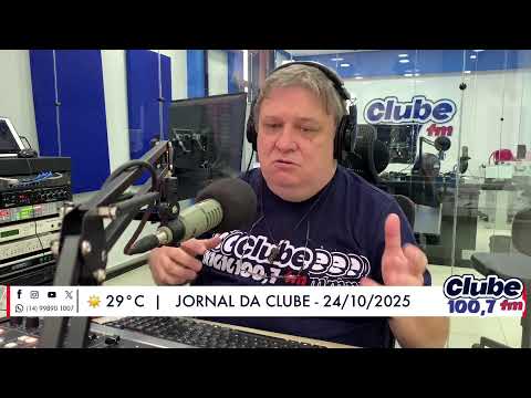 Jornal da clube - 24/10/2025 - Edição do Almoço