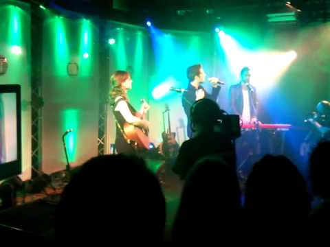 Aaron LiLi HIT WEST Backstage