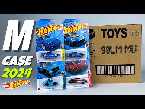 Unboxing Hot Wheels 2024 - M Case!
