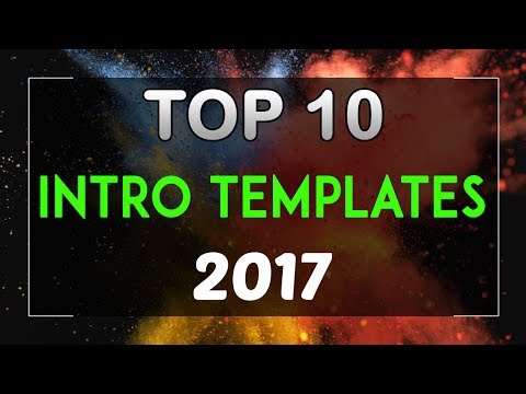 Top 10 Free Intro Templates 2017 Sony Vegas Pro 13 14 Download + No Plugins Video