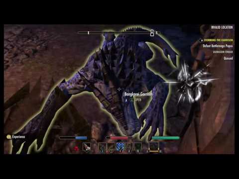 ESO Stuck in a wall