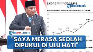Heran Lihat Penduduk Miskin Bertambah saat Ekonomi Tumbuh, Prabowo: Seolah Dipukul di Ulu Hati