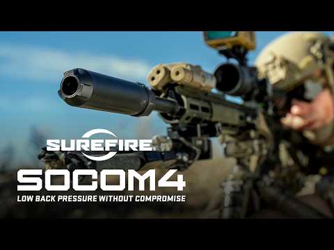 The SureFire SOCOM-4 Series: Evolution at the speed of sound.