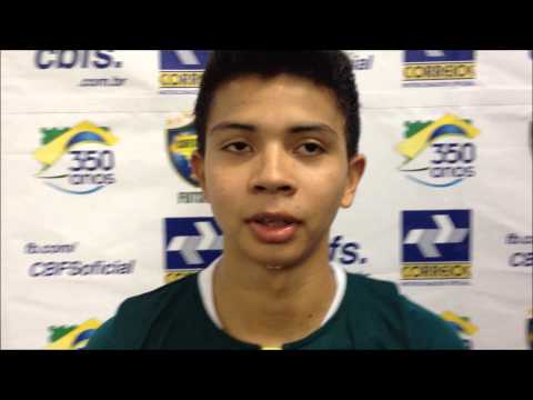 Entrevistas ACBF x Goiás - Taça Brasil Correios de Futsal