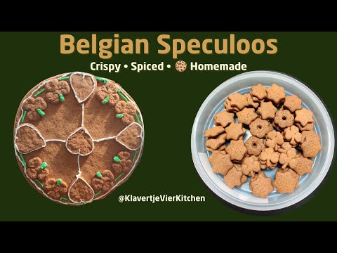Homemade Belgian Speculoos Cookies 🍪 | Crispy, Spiced & Perfect with Coffee!