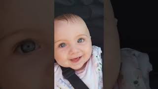 Big Baby Blue Eyes 💙#shorts #cutebaby #cutenessoverload