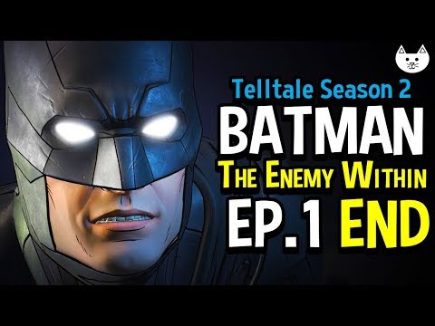 Telltale Batman Season 2 Gameplay - OH SNAP ENDING - (Batman The Enemy Within Episode 1 ENDING)