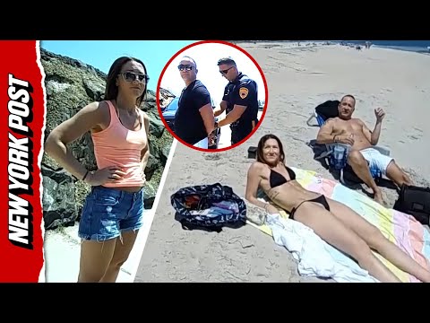 NJ Cops Bust Couple for Lewd Act on Beach