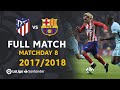 Atlético de Madrid vs FC Barcelona (1-1) Matchday 8 2017/2018 - FULL MATCH