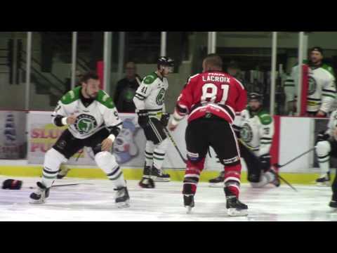 David lacroix vs Hubert Poulin 10-12-2016 LNAH