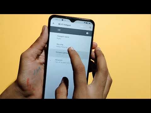 Nokia 2.4 Hotspot password setting | how to change hotspot password | set hotspot password
