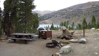 Saddlebag Lake Campground Video