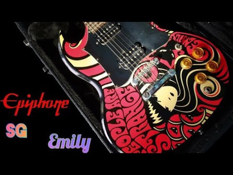 PICK UP EMILY THE STRANGE 🧟‍♀️ #epiphoneguitar #epiphoneguitar #emilythestrange #gitarepiphone