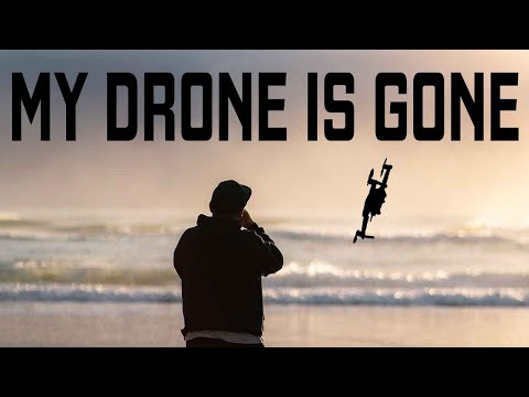 How i lost my drone at sea!