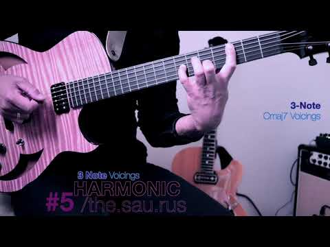 HARMONIC /the-sau-rus #5 (Modern Voicing Collection) - 3 Note Voicings - short excerpts