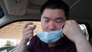 Face mask: coronavirus, staple your mask to close the side