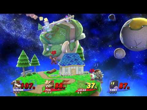 [Training/SALT] SSB4 Team : Ntai kei/ Bow Black luck/Kirby  VS  Maitre GIMP/FOX Mr bruno/lucas [KB]