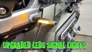LedPerf SIGNAL LIGHTS ON A TRIUMPH EXPLORER