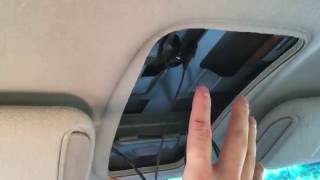 How to open overhead console on Yukon, Suburban, Tahoe, and Escalade