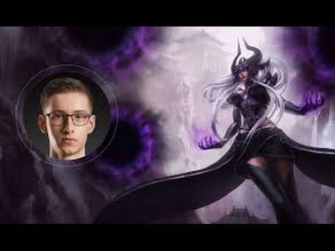 Bjergsen play Syndra vs Vladimir Mid   S5 Challenger Ranked Gameplay