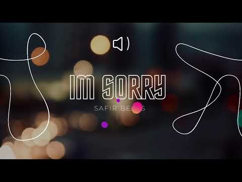 I’m Sorry – Safir Beats (Official Audio) | ENGLISH POPULAR SONG 🎵 