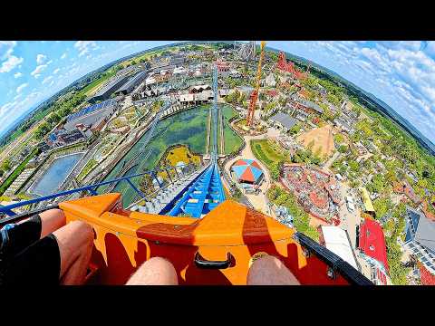 SPEED Biggest and Fastest Water Coaster Energylandia Amusement Park Zator Poland 4K Full Ride POV