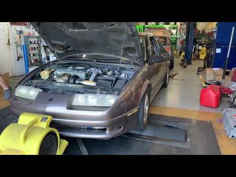 Saturn turbo SL2 1.9 makes 320 wheel!