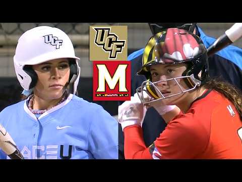 Maryland vs UCF Women's College Softball Highlights Full Game 2026