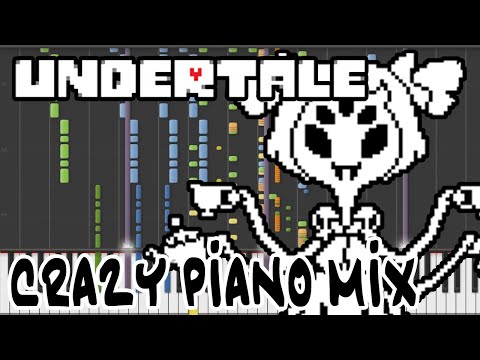 Crazy Piano Mix! SPIDER DANCE (Undertale)