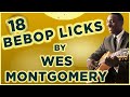 18 Bebop Licks by Wes Montgomery